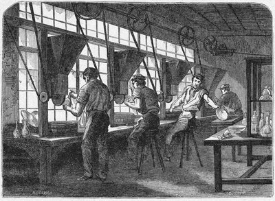 Cutting of Crystal by Unbekannter Künstler