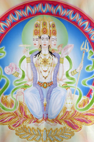 Datatreya image, Haridwar, India by Unbekannt