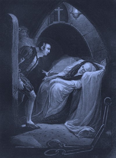Death of Edmund Mortimer by Unbekannter Künstler