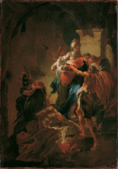 The Beheading of John the Baptist by Unbekannter Künstler