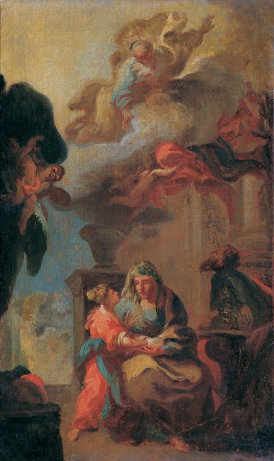 The Education of Mary by Unbekannter Künstler