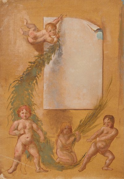Three Children by Unbekannter Künstler