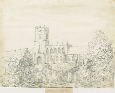 Eccleshall Church by Unbekannt