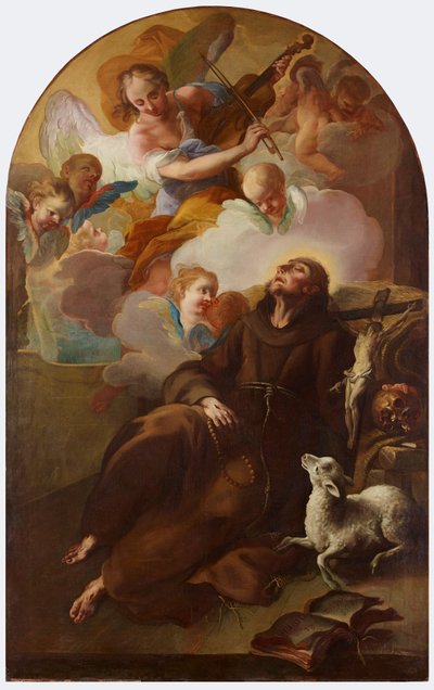 Ecstasy of Saint Francis by Unbekannter Künstler