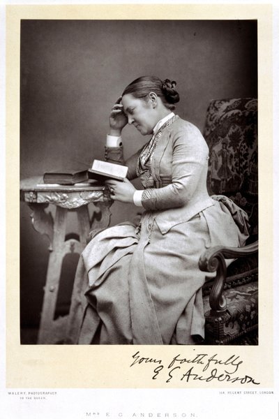 Elizabeth Garret Anderson, doctor, c. 1880s by Unbekannt