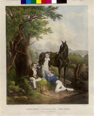 Emperor of Austria Franz Joseph I by Unbekannter Künstler
