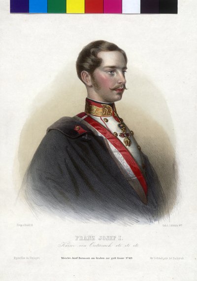 Emperor of Austria Franz Joseph I by Unbekannter Künstler