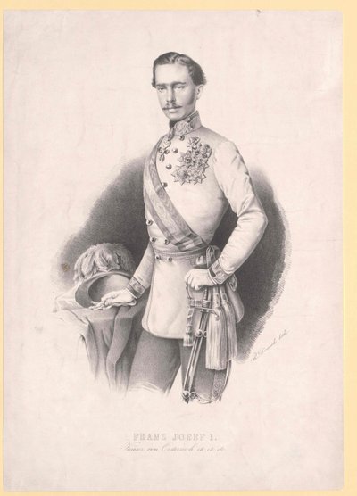 Emperor of Austria Franz Joseph I by Unbekannter Künstler