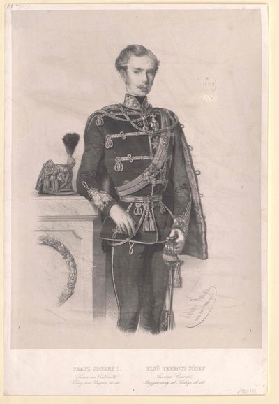 Emperor of Austria Franz Joseph I by Unbekannter Künstler