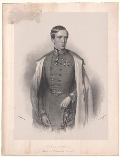 Emperor of Austria Franz Joseph I by Unbekannter Künstler