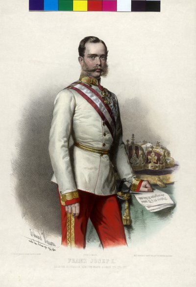 Emperor of Austria Franz Joseph I by Unbekannter Künstler