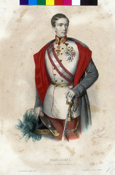 Emperor of Austria Franz Joseph I by Unbekannter Künstler