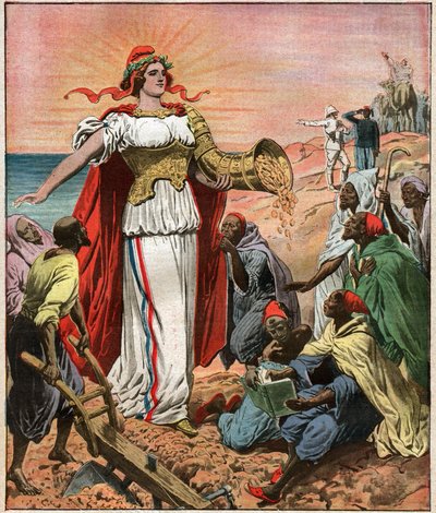 French Colonial Empire by Unbekannter Künstler