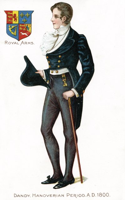 English Dandy 1800 by Unbekannter Künstler
