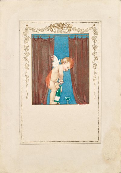 Design for Greeting Card by Unbekannter Künstler