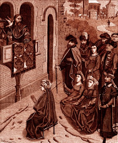 Expulsion of the Jews by Unbekannter Künstler