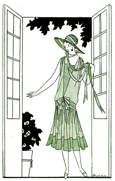 Fashion: Dress in May 1925 by Unbekannter Künstler