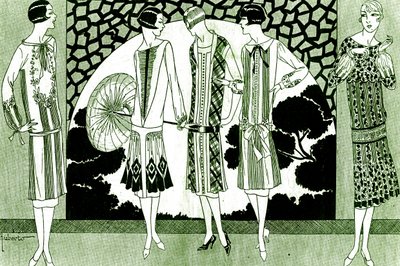 Fashion: dresses in May 1925 by Unbekannter Künstler