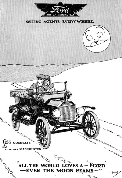 Ford Advertisement by Unbekannter Künstler