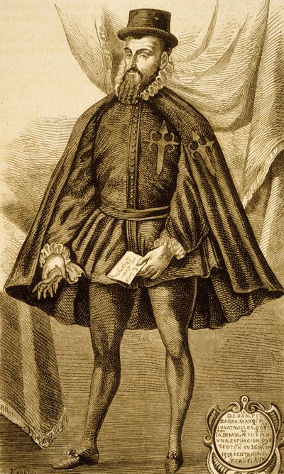 Francisco Pizarro by Unbekannter Künstler