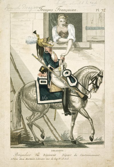 French Dragoon by Unbekannter Künstler