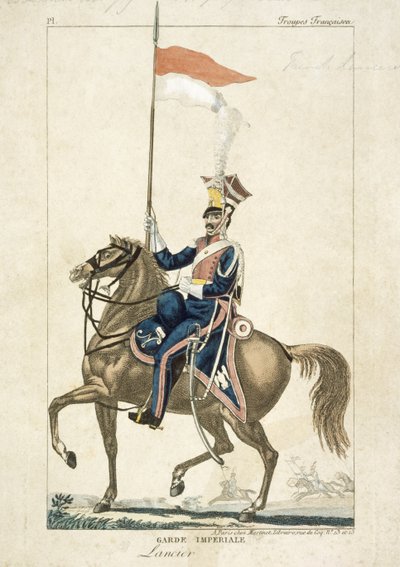 French Lancer by Unbekannter Künstler