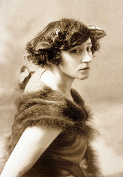 French writer Colette (Sidonie Gabrielle Colette) by Unbekannter Künstler