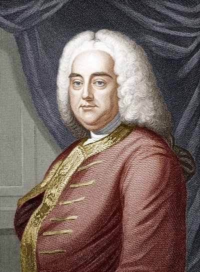 George Frideric Handel by Unbekannter Künstler