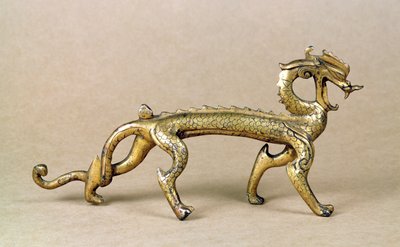 Gilt Bronze Sea Dragon, Six Dynasties Period by Unbekannt