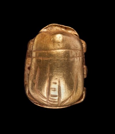 Gold scarab by Unbekannt