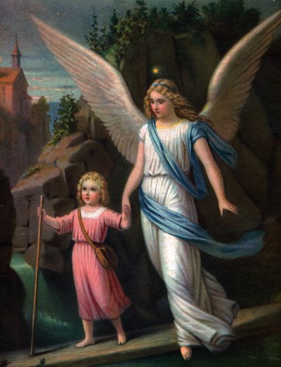 Guardian Angel by Unbekannter Künstler