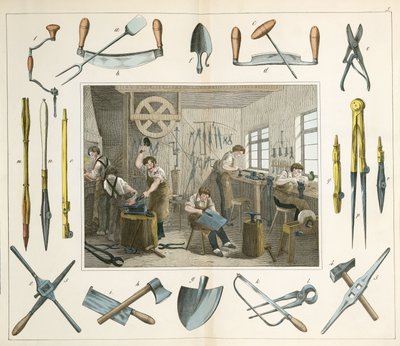 Hand Tools: The instrument maker by Unbekannt
