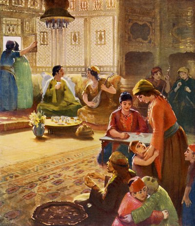 Harem by Unbekannter Künstler