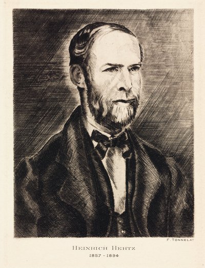 Heinrich Hertz by Unbekannt