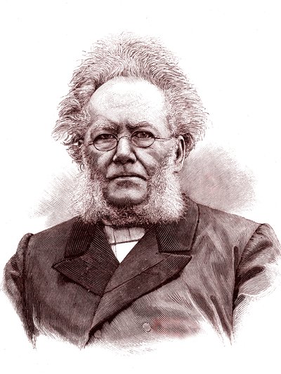 Henrik Ibsen by Unbekannter Künstler