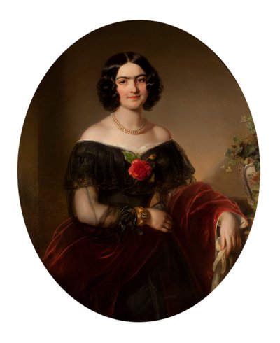 Court Actress Regine Lieder by Unbekannter Künstler