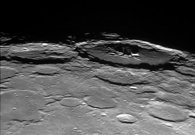 Humboldt and Hecataeus Craters by Unbekannt