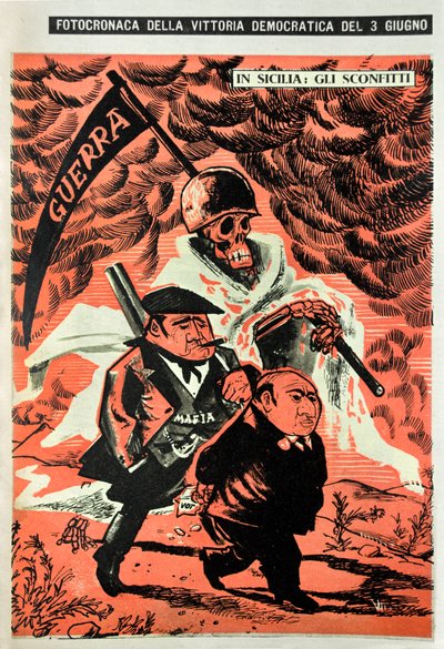 In Sicily: The Defeated by Alec Hunter