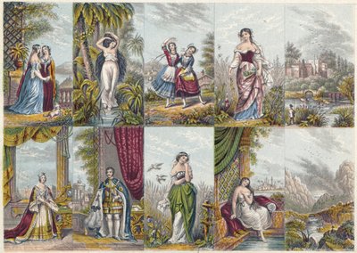 Illustrations Dated 1851 by Unbekannter Künstler
