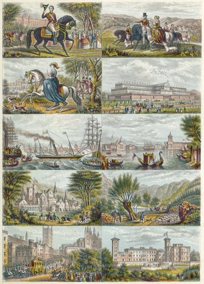 Illustrations Dated 1851 by Unbekannter Künstler