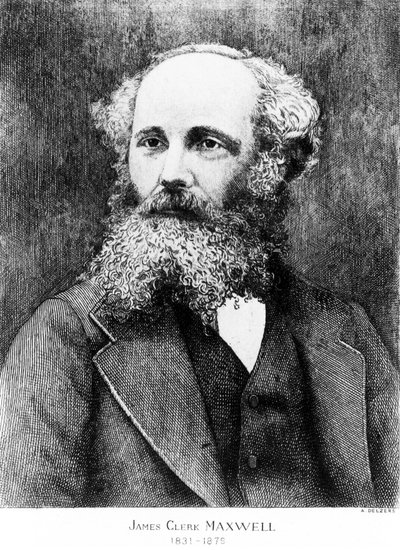 James Clerk Maxwell, Scottish physicist by Unbekannt