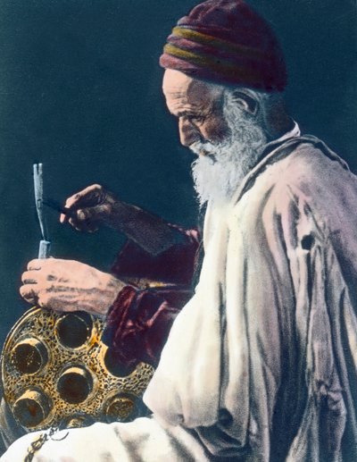 Jewish Coppersmith by Unbekannter Künstler