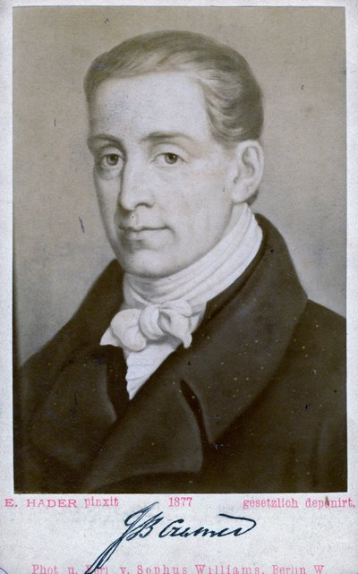 Johann Baptist Cramer by Unbekannt