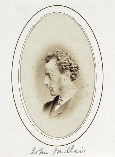 John Millais, c. 1863 by Unbekannter Künstler