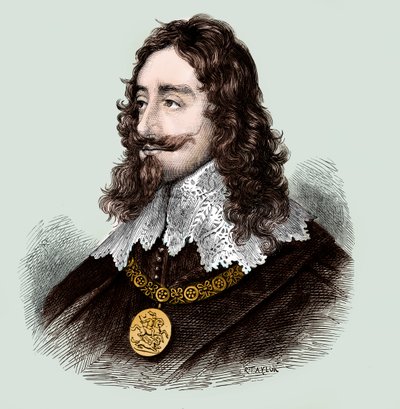 King Charles I by Unbekannter Künstler