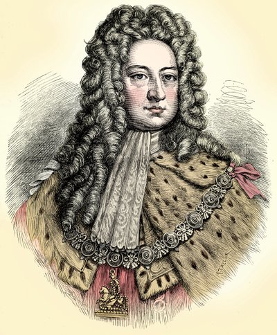 King George I by Unbekannter Künstler