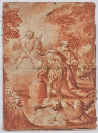 King Solomon Receives the Ring by Unbekannter Künstler
