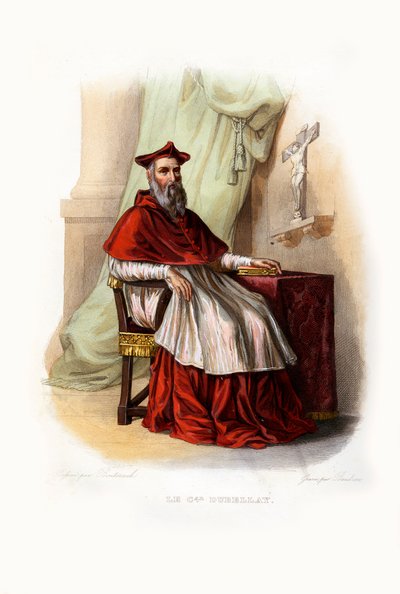 Le Cardinal du Bellay by Unbekannter Künstler