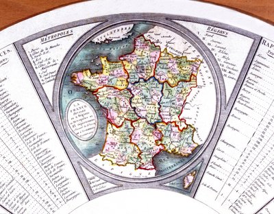 Map of France by Unbekannter Künstler