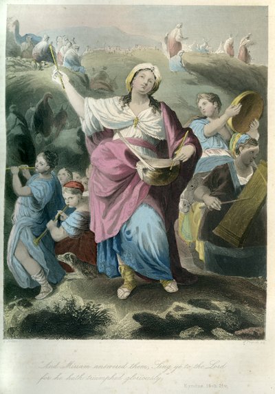 Miriam the Prophetess - Bible by Unbekannter Künstler